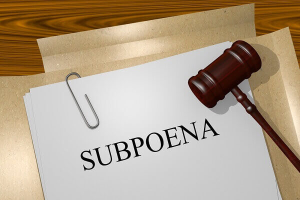OIG subpoena